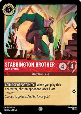 Stabbington Brother - With a Patch, Archazia's Island