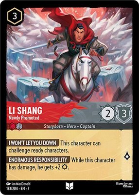 Li Shang - Newly Promoted, Archazia's Island