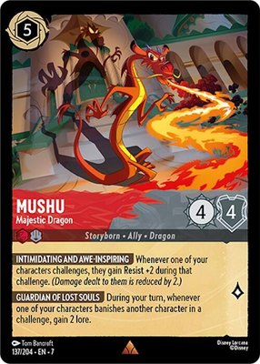 Mushu - Majestic Dragon, Archazia's Island