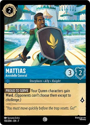 Mattias - Arendelle General, Archazia's Island