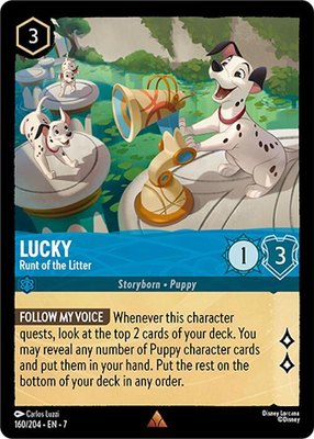 Lucky - Runt of the Litter, Archazia's Island