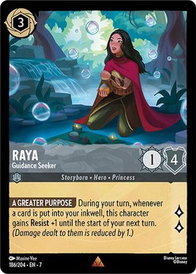 Raya - Guidance Seeker, Archazia's Island