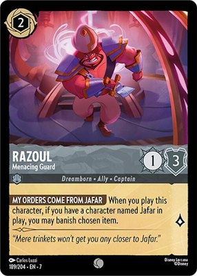 Razoul - Menacing Guard, Archazia's Island