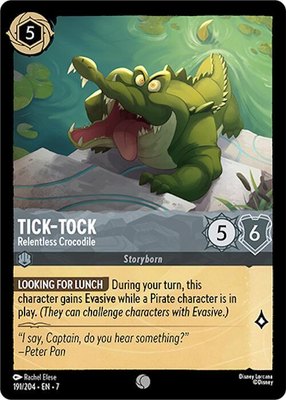 Tick-Tock - Relentless Crocodile, Archazia's Island