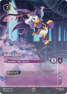 Donald Duck - Flustered Sorcerer (Enchanted), Archazia's Island