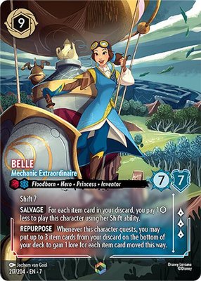 Belle - Mechanic Extraordinaire (Enchanted), Archazia's Island