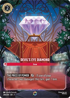 Devil's Eye Diamond (Enchanted), Archazia's Island