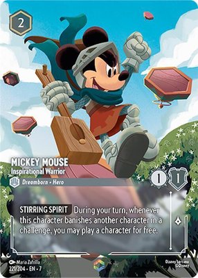 Mickey Mouse - Inspirational Warrior (Enchanted), Archazia's Island