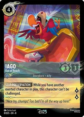 Iago - Out of Reach, D23 Promos