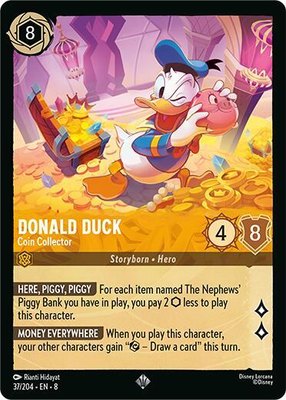 Donald Duck - Coin Collector, Reign of Jafar