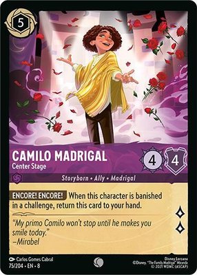Camilo Madrigal - Center Stage, Reign of Jafar