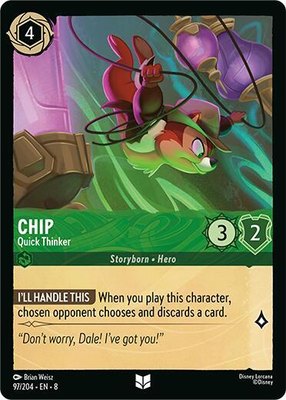 Chip - Quick Thinker, Reign of Jafar