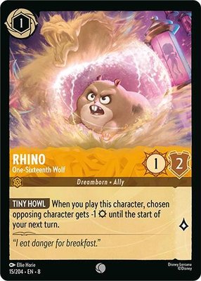 Rhino - One-Sixteenth Wolf, Reign of Jafar