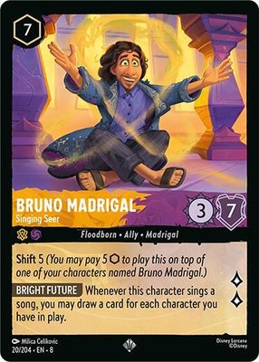 Bruno Madrigal - Singing Seer, Reign of Jafar