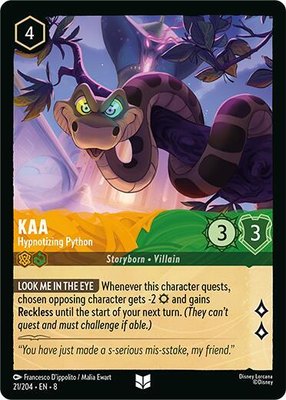 Kaa - Hypnotizing Python, Reign of Jafar