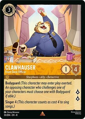 Clawhauser - Front Desk Officer, Reign of Jafar