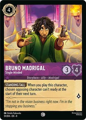 Bruno Madrigal - Single-Minded, Reign of Jafar