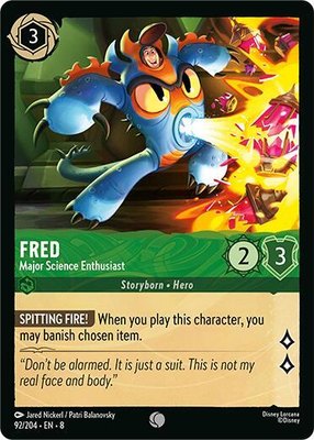 Fred - Major Science Enthusiast, Reign of Jafar