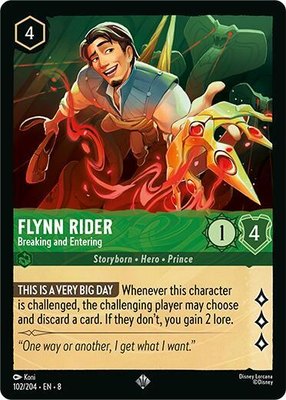 Flynn Rider - Breaking and Entering, Reign of Jafar