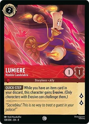 Lumiere - Nimble Candelabra, Reign of Jafar