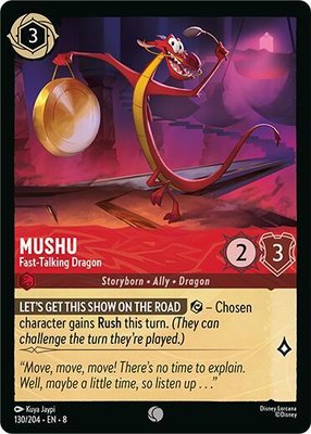 Mushu - Fast-Talking Dragon, Reign of Jafar
