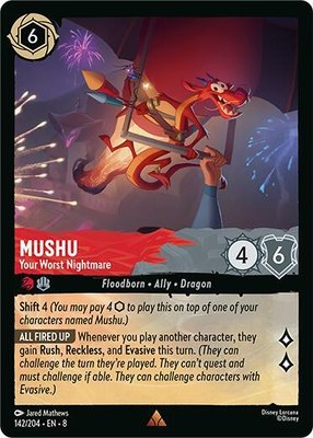 Mushu - Your Worst Nightmare, Reign of Jafar