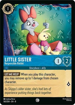Little Sister - Responsible Rabbit, Reign of Jafar
