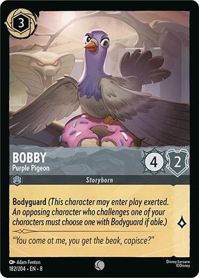 Bobby - Purple Pigeon, Reign of Jafar