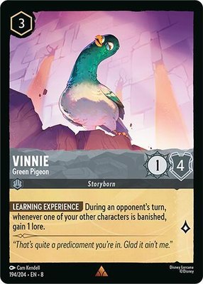 Vinnie - Green Pigeon, Reign of Jafar