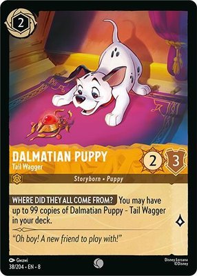Dalmatian Puppy - Tail Wagger, Reign of Jafar