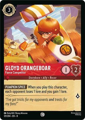 Gloyd Orangeboar - Fierce Competitor, Reign of Jafar