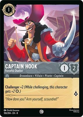 Captain Hook - Forceful Duelist, Reign of Jafar