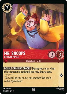 Mr. Snoops - Betrayed Partner, Reign of Jafar