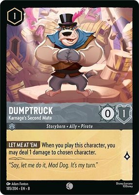 Dumptruck - Karnage's Second Mate, Reign of Jafar