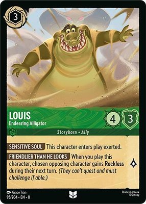 Louis - Endearing Alligator, Reign of Jafar