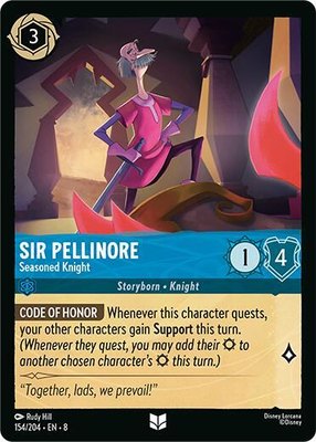 Sir Pellinore - Seasoned Knight, Reign of Jafar