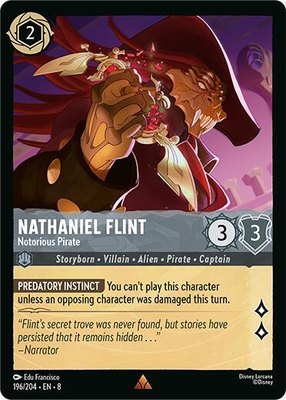 Nathaniel Flint - Notorious Pirate, Reign of Jafar