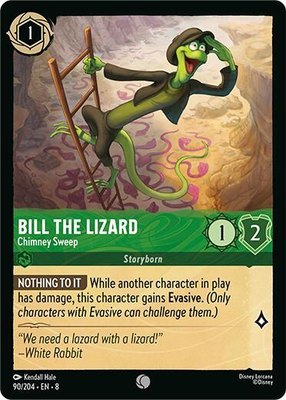 Bill the Lizard - Chimney Sweep, Reign of Jafar