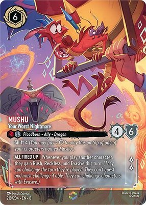 Mushu - Your Worst Nightmare (Enchanted), Reign of Jafar
