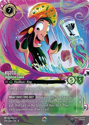 Kuzco - Impulsive Llama (Enchanted), Reign of Jafar