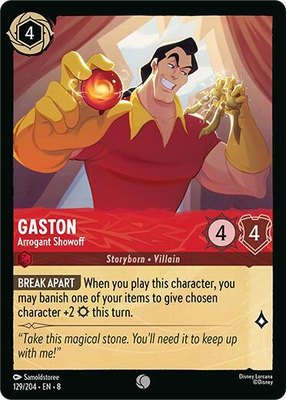 Gaston - Arrogant Showoff, Reign of Jafar
