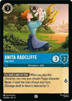 Anita Radcliffe - Dog Lover, Reign of Jafar