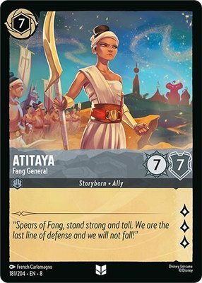 Atitaya - Fang General, Reign of Jafar