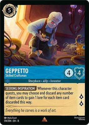 Geppetto - Skilled Craftsman, Reign of Jafar