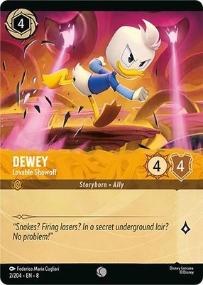 Dewey - Lovable Showoff (Foil), Reign of Jafar
