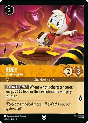 Huey - Reliable Leader (Foil), Reign of Jafar