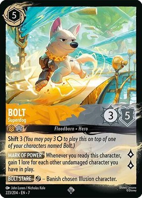 Bolt - Superdog (223/204), Illumineer's Quest: Palace Heist