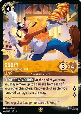 Goofy - Groundbreaking Chef (223/204), Illumineer's Quest: Palace Heist