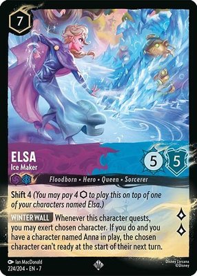 Elsa - Ice Maker (224/204), Illumineer's Quest: Palace Heist