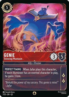 Genie - Towering Phantasm, Illumineer's Quest: Palace Heist